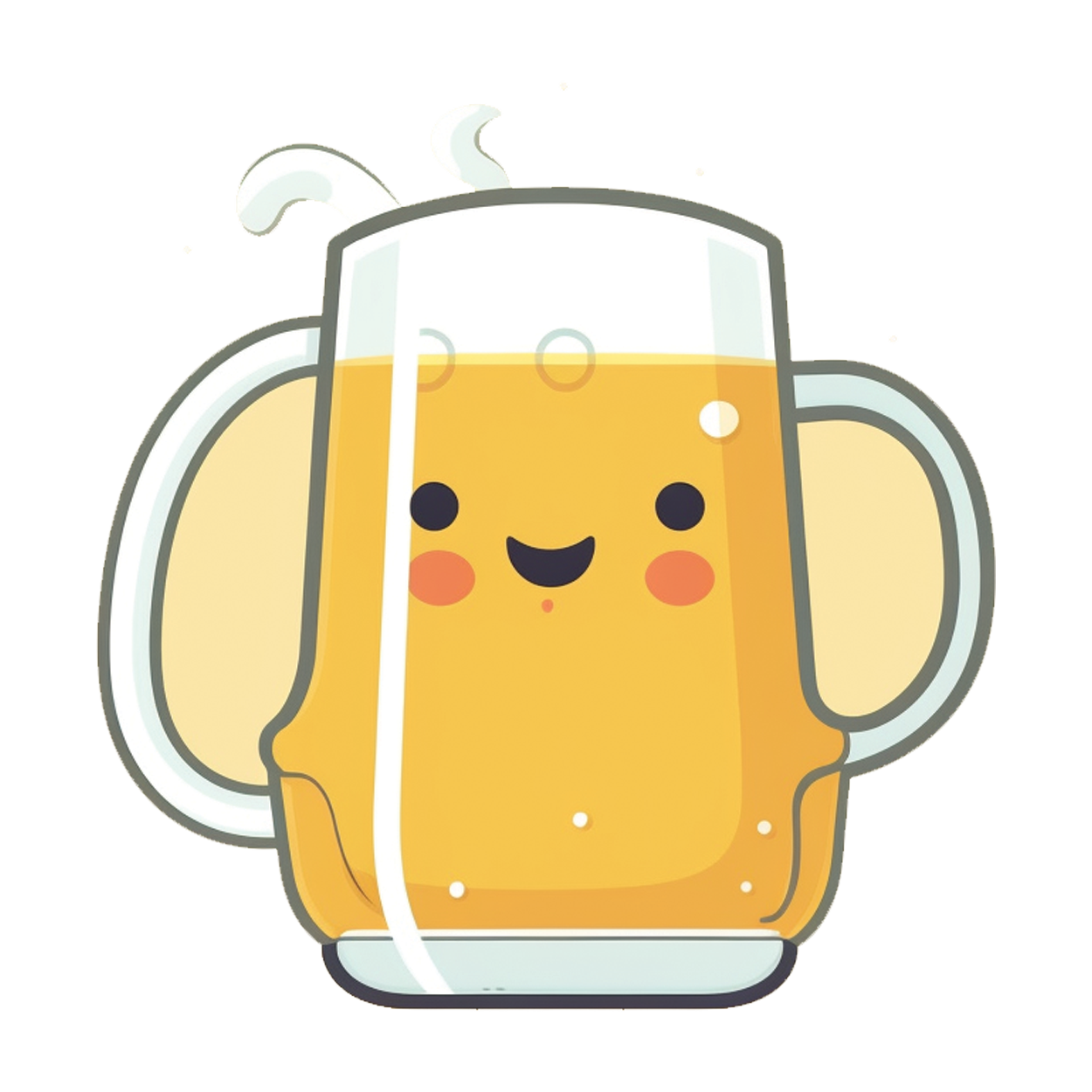 Beer - my best companion sticker