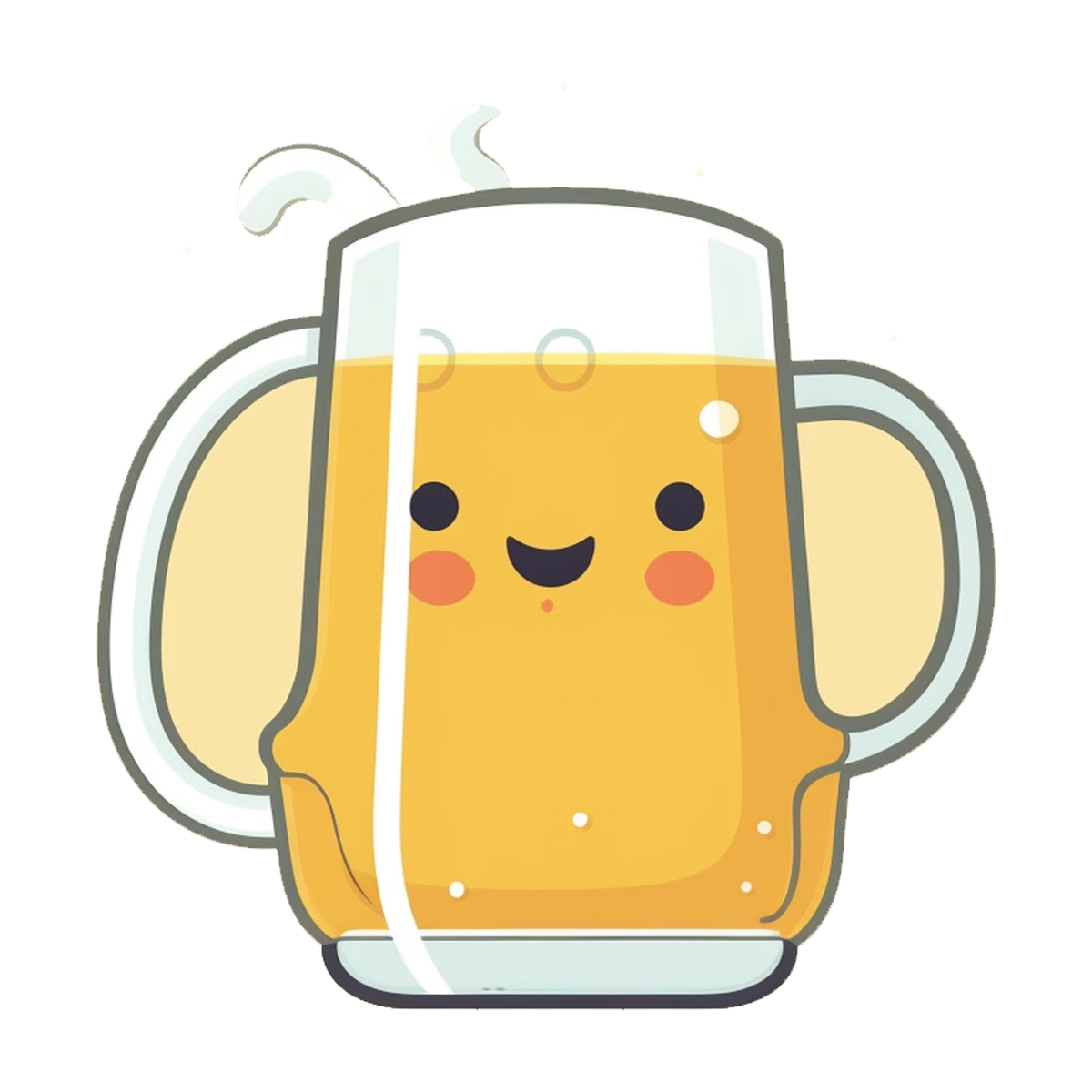 Beer - my best companion sticker