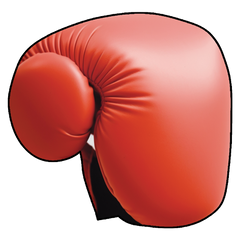 Boxing Gloves - Recognize limits, then punch through them sticker