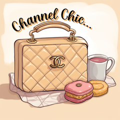 Channel Chic - Flaunt your fashion-forward style sticker