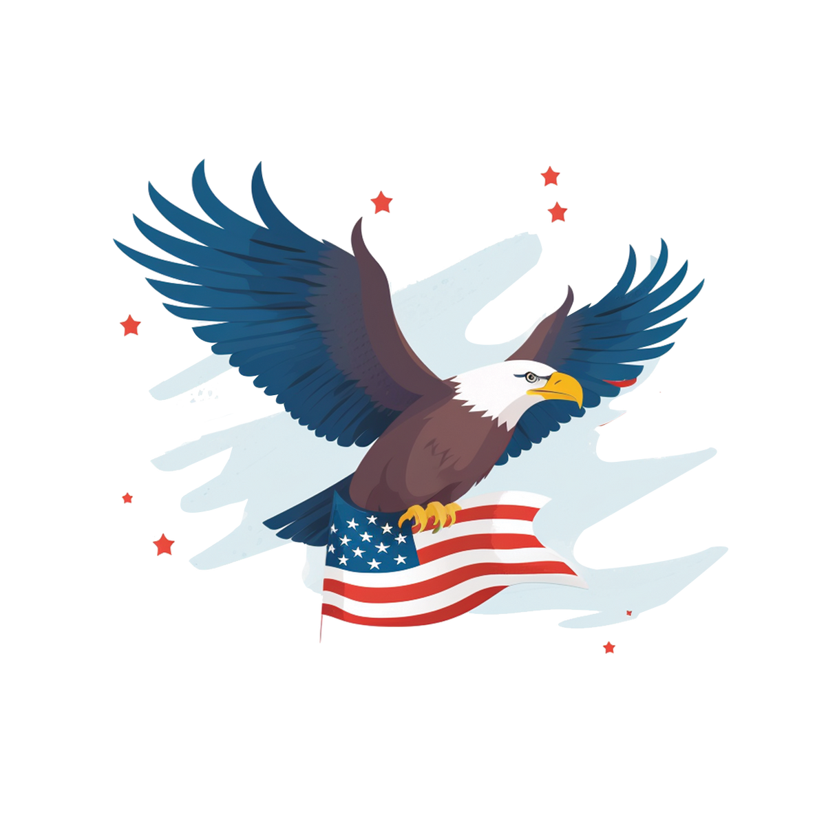 Eagle - Soar high in the sky sticker