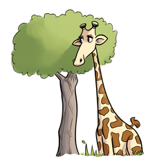 Wilderness Majesty - Giraffe Stickers