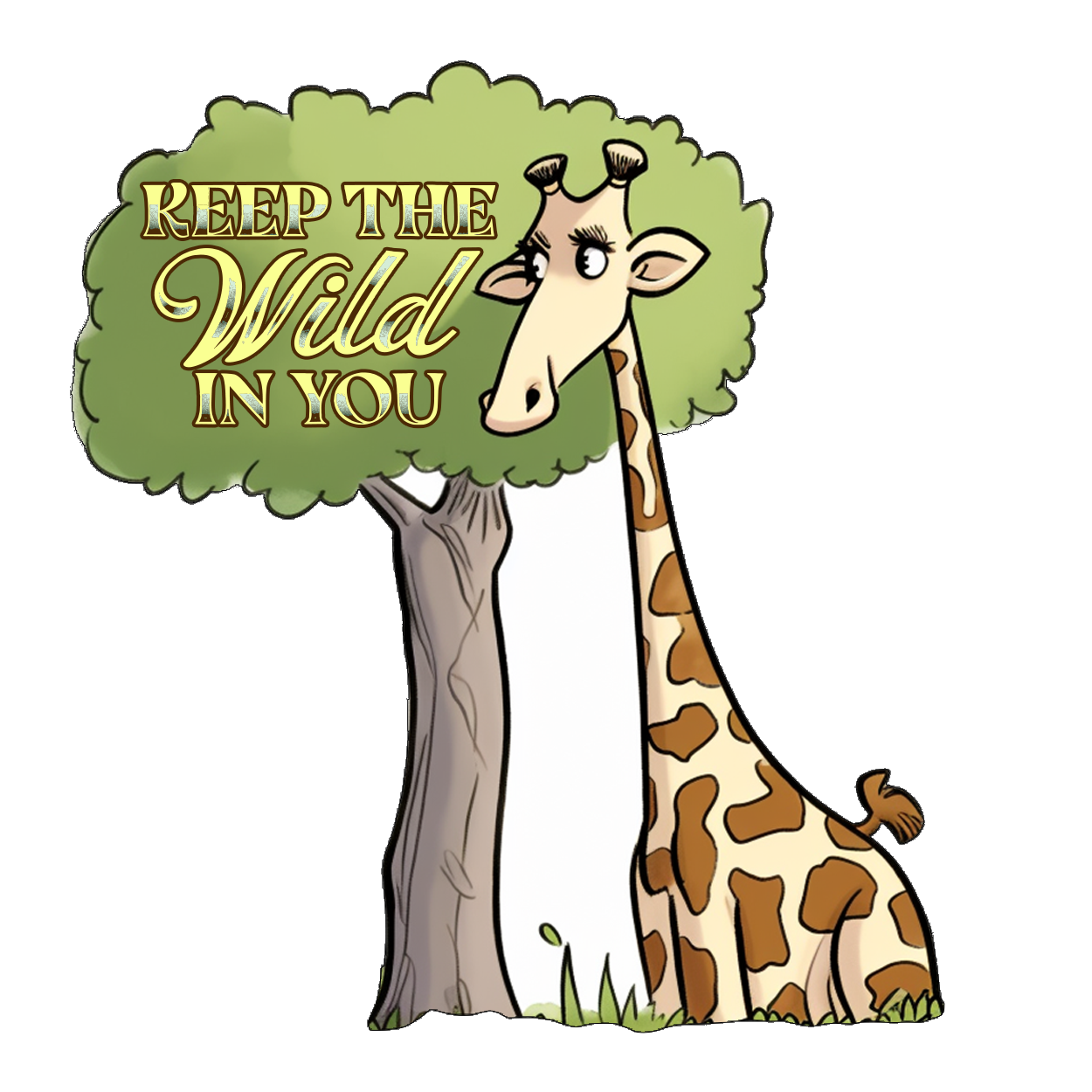 Wilderness Majesty - Giraffe Stickers