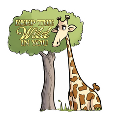 Wilderness Majesty - Giraffe Stickers