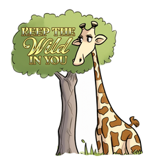 Wilderness Majesty - Giraffe Stickers