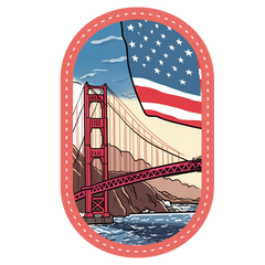 Golden Gateway - San Francisco Stickers