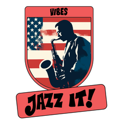 Jazz Grooves - Vibes & Jazz It Stickers