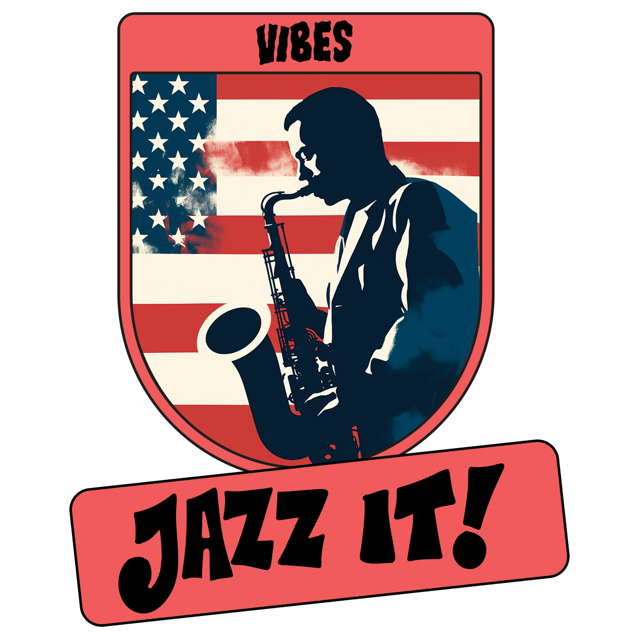 Jazz Grooves - Vibes & Jazz It Stickers