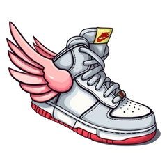 Fusion Fly: Jeremy Scott x Nike Sticker