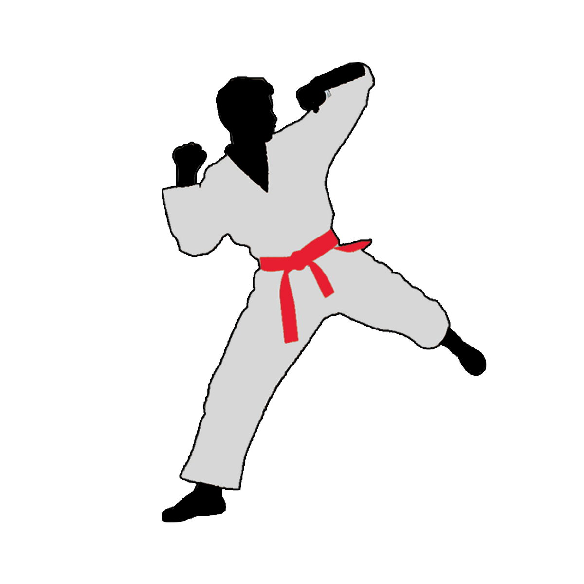 Judo Karate - Your spirit, your ultimate shield sticker