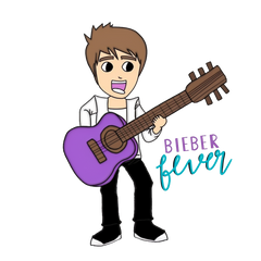 Bieber Vibes - Justin Bieber Stickers