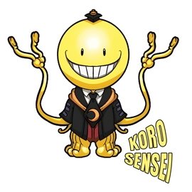 Sonic Smile - Koro Sensei Stickers