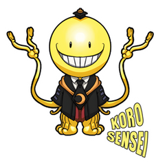 Sonic Smile - Koro Sensei Stickers