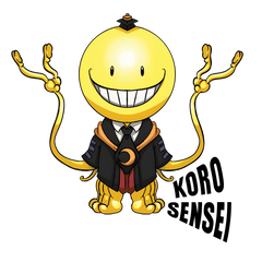 Sonic Smile - Koro Sensei Stickers