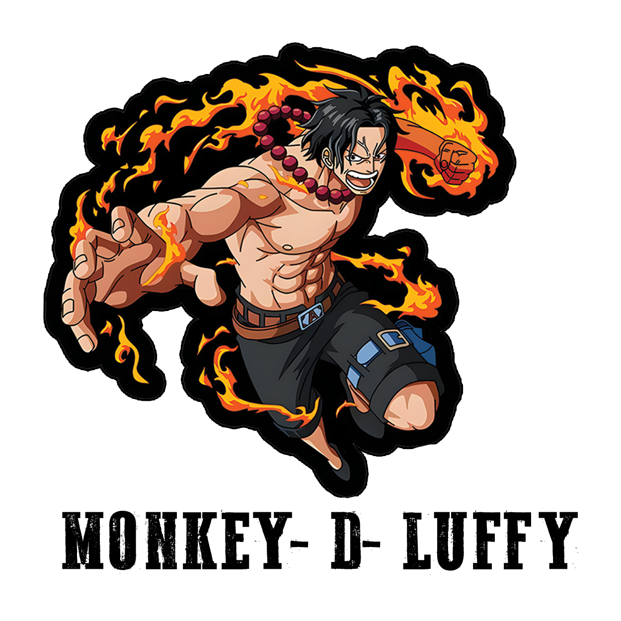 Rubber Spirit - Luffy Stickers Collection