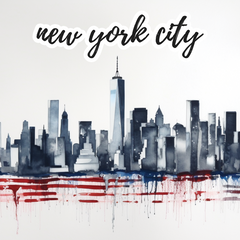 New York - Experience the magic of the big apple sticker