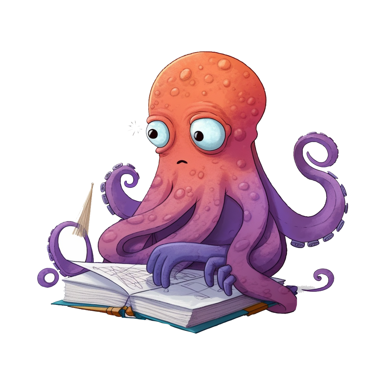 Inkling Escapades - Octopus Reader Stickers