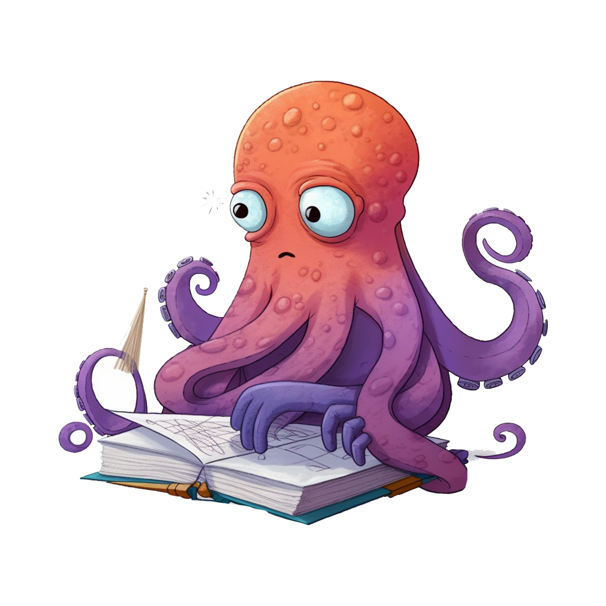 Inkling Escapades - Octopus Reader Stickers