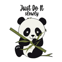 Zen Bites - Panda Bamboo Munch Stickers