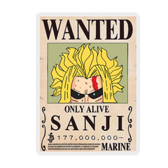 Sanji's Bounty - Alive & Kicking Stickers