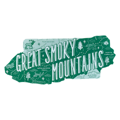 Smoky-mountain Elevation - Blue Ridge Legacy Stickers