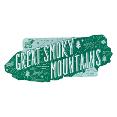 Smoky-mountain Elevation - Blue Ridge Legacy Stickers