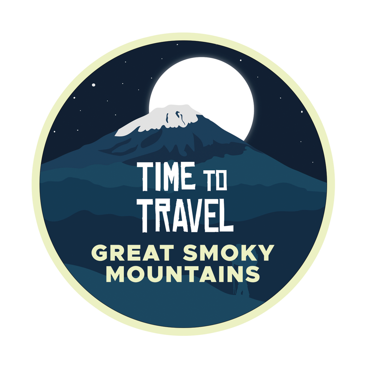 Smoky Adventure - Timeless Trek Stickers