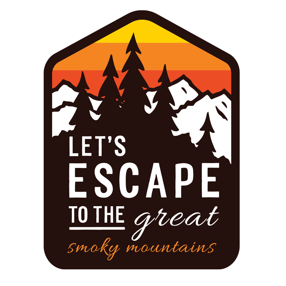 Smoky Ascent - Escape Endeavors Stickers