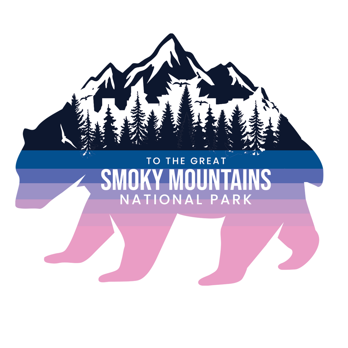 Smoky Summit - Park Pinnacle Stickers