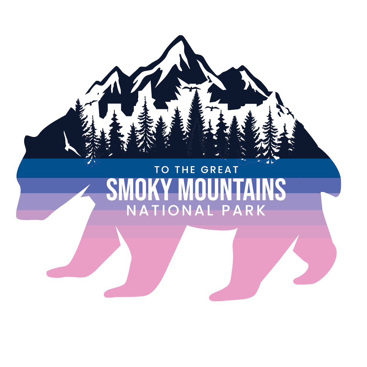 Smoky Summit - Park Pinnacle Stickers