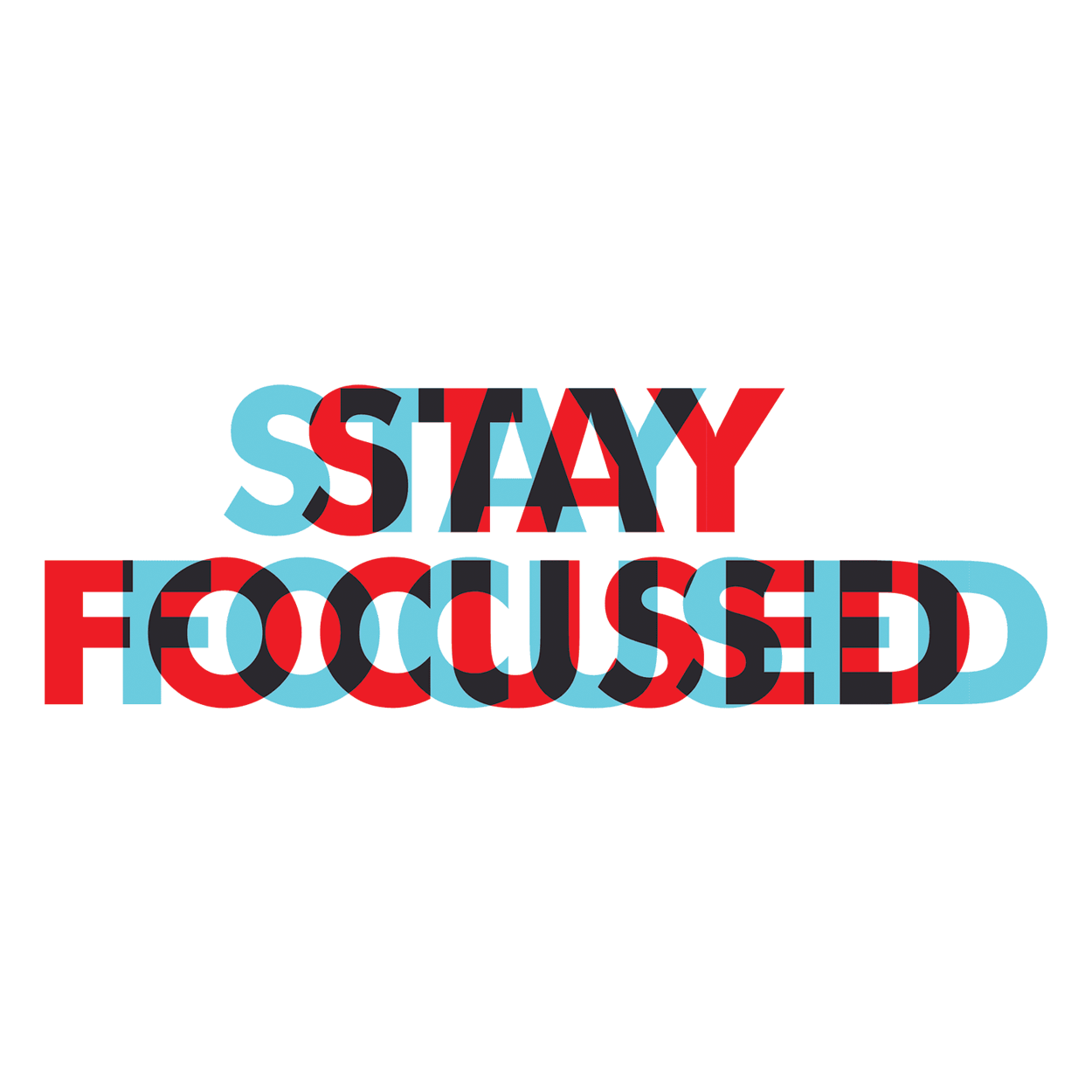 Mindful Motives - Stay Focused Stickers