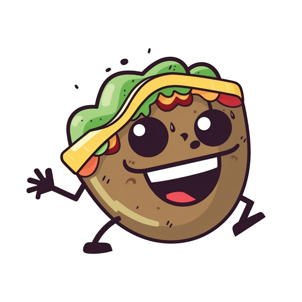 Taco - Let's 'taco' bout it sticker