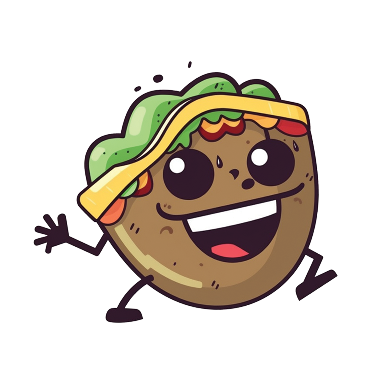 Taco - Let's 'taco' bout it sticker