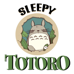 Totoro - Dream in the world of Totoro sticker