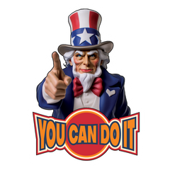 American Motivation - Uncle Sam Stickers