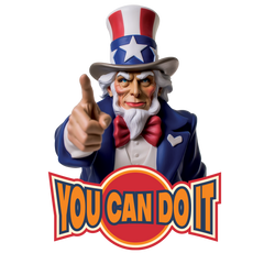 American Motivation - Uncle Sam Stickers