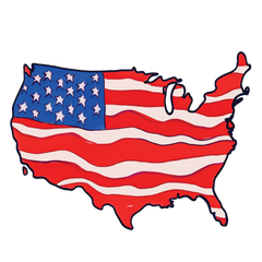 United States - From sea to shining sea sticker