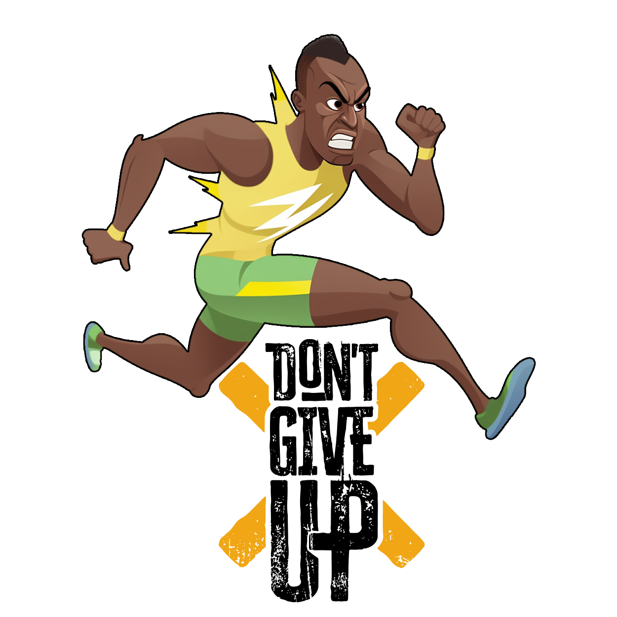 Unstoppable Spirit - Bolt's Motivational Stickers
