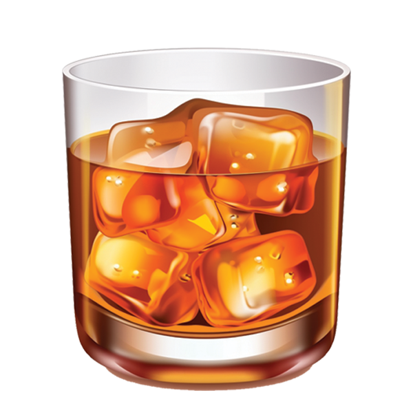 Whiskey on the Rocks - Savor the frisky side of whiskey sticker