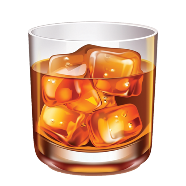 Whiskey on the Rocks - Savor the frisky side of whiskey sticker