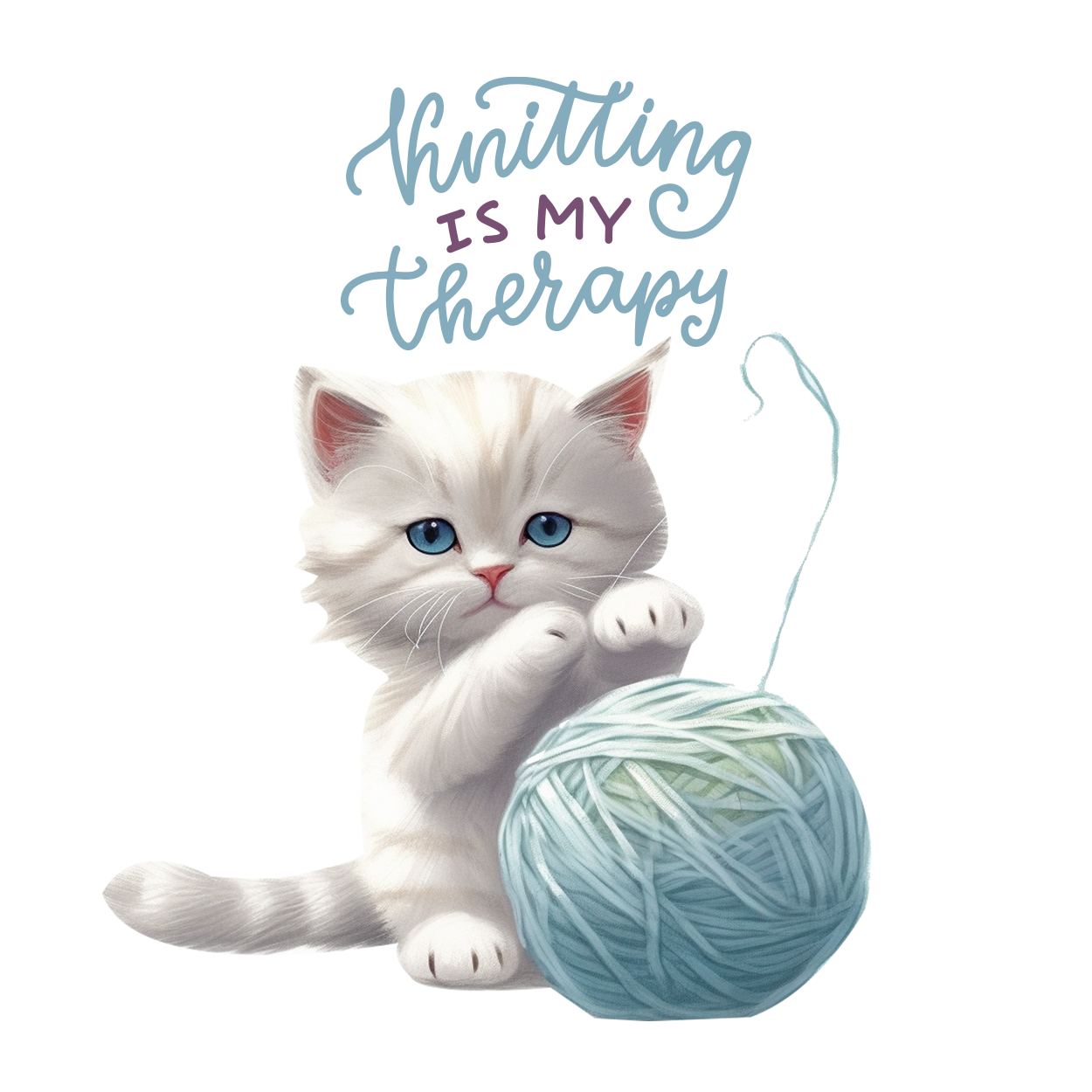 Purrfect Harmony - Kitten Therapy Stickers