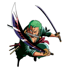 Zoro - Wanted dead or alive sticker