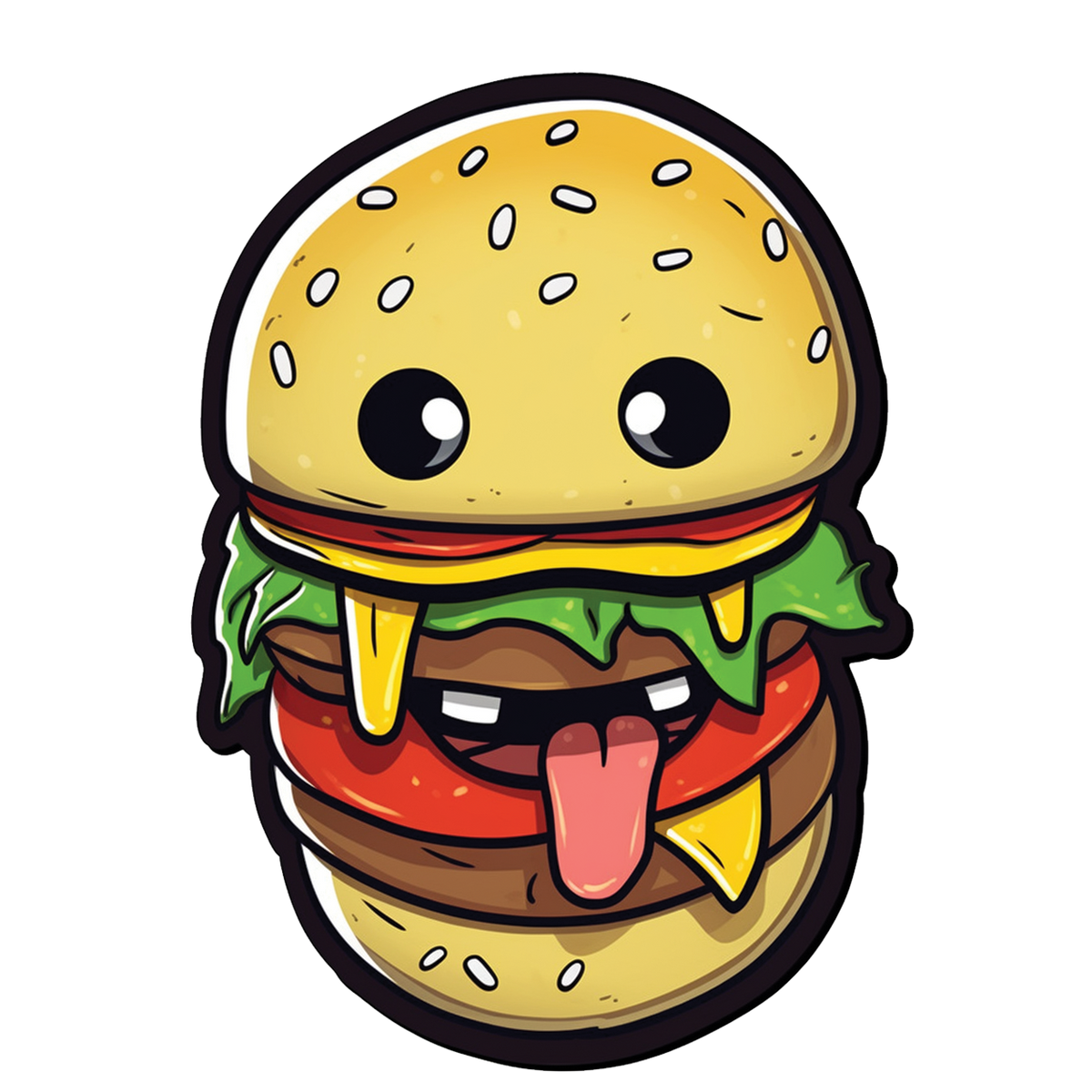 Burger - All I need is a burgill sticker