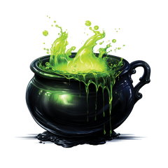 Witch's Brew: The Bubbling Cauldron of Enchantment