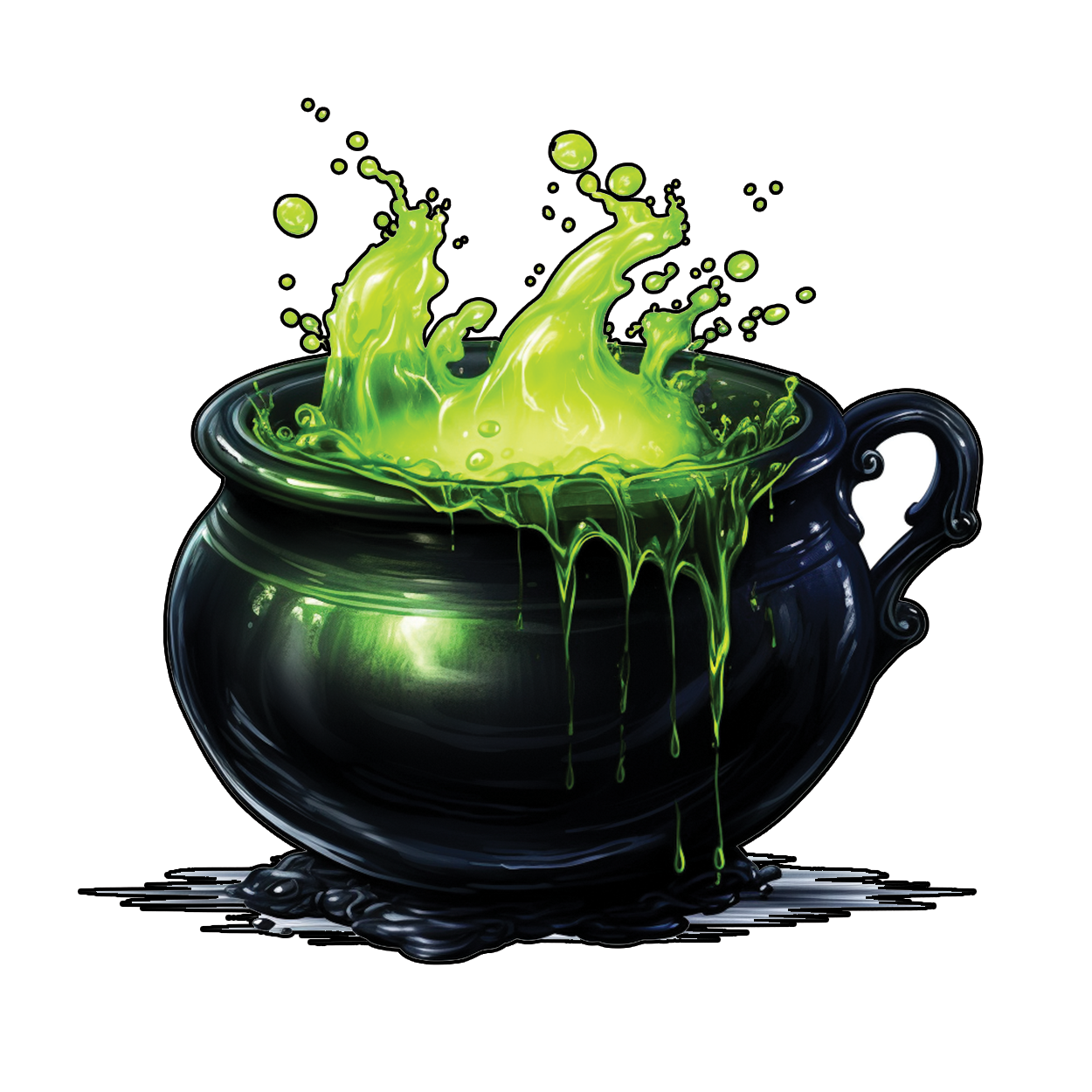 Witch's Brew: The Bubbling Cauldron of Enchantment