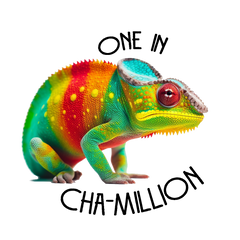 Colorful Rarity - Chameleon Stickers