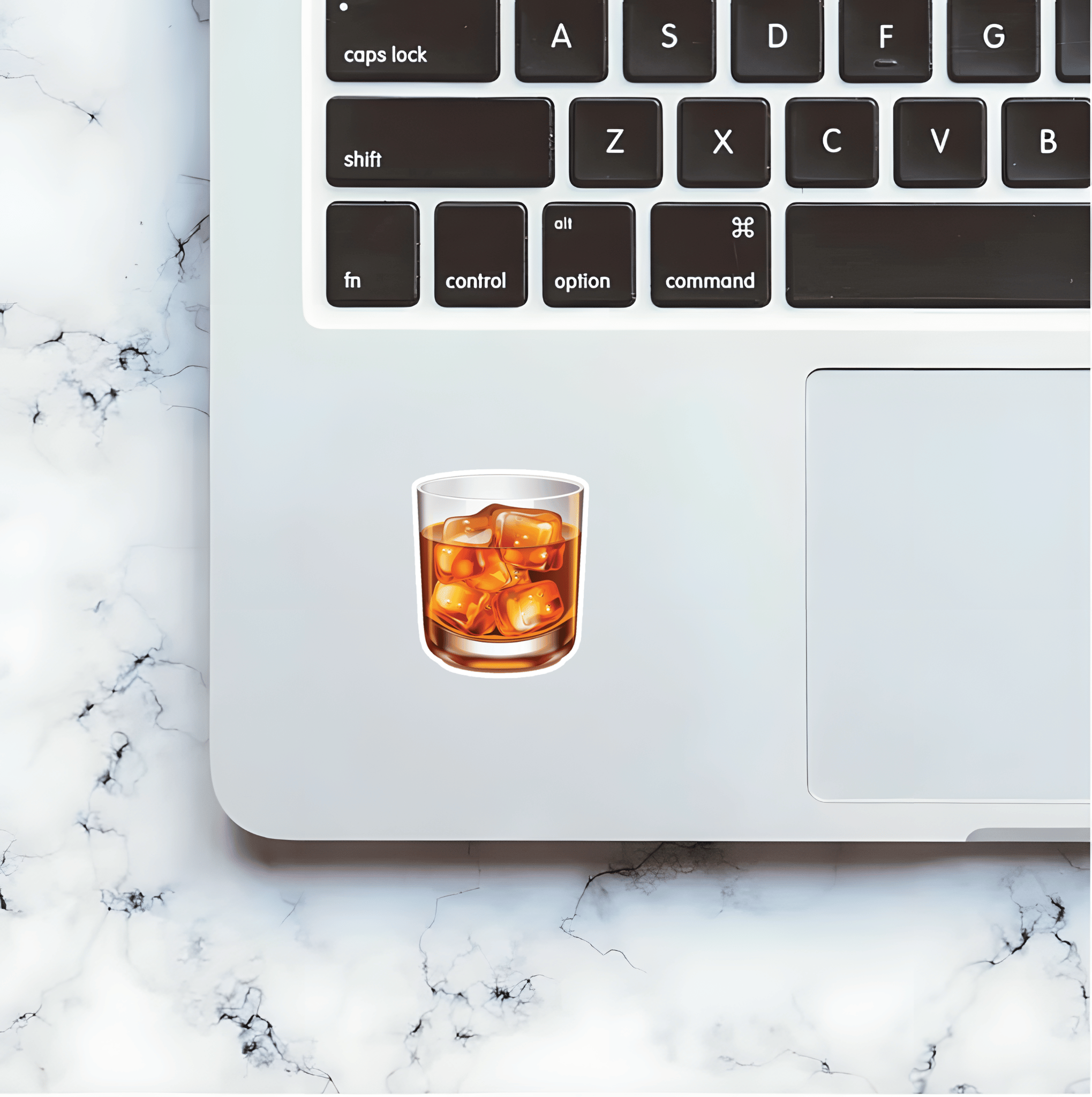 Whiskey on the Rocks - Savor the frisky side of whiskey sticker