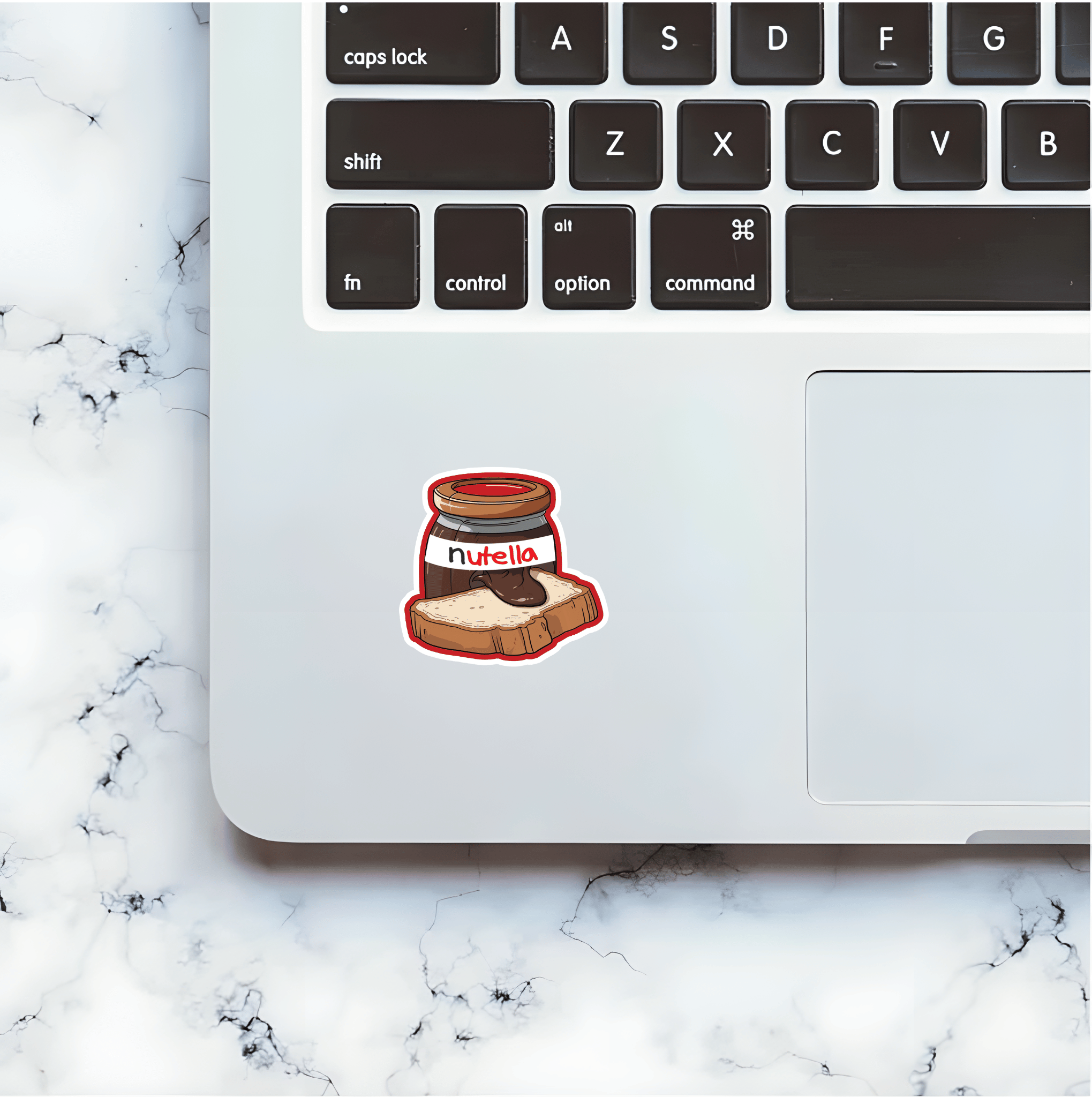 Nutella and Slice - Indulge in the comfort of Netflix, Nutella, and naps sticker