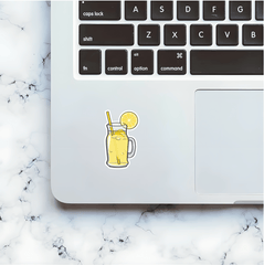 Lemonade - Sip and smile with refreshing sweetness sticker