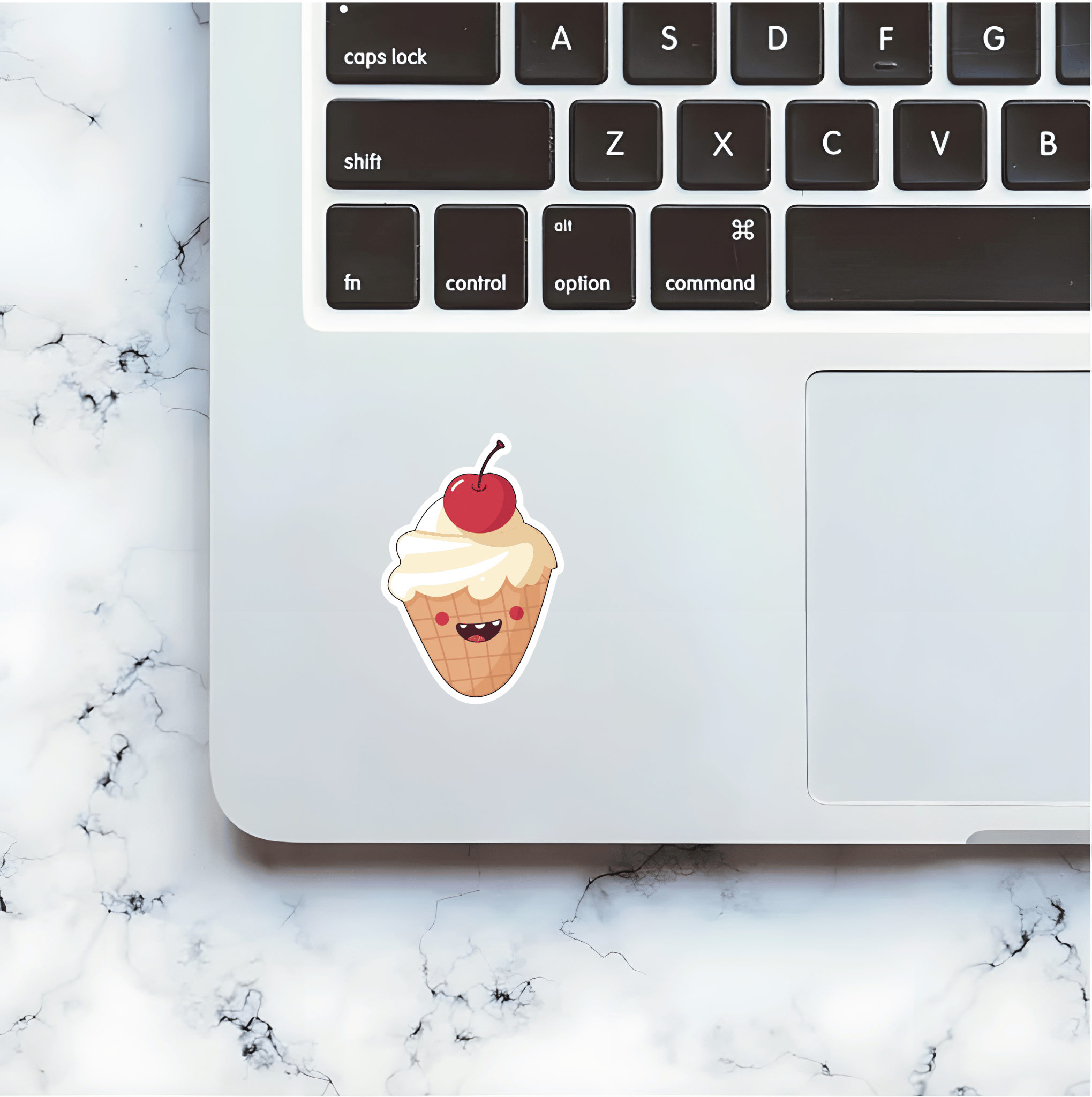 Corn Ice Cream - Delight in the melt-away sweetness sticker